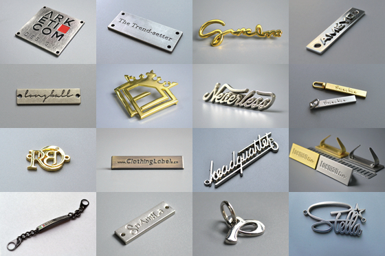 Metal labels | Meta Sky | These are Metal tags for Bags