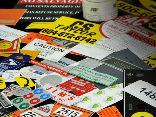 Polycarbonate labels